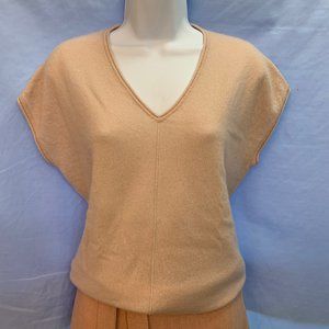Soft pink 100% cashmere Vince top